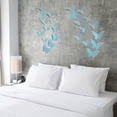 thumbnail image 4 of 72 piezas Decoración de la habitación de mariposas Decoración de mariposas en 3D Pegatinas de pared de metal desmontables Calcomanías para murales de habitaciones Decoración de fiestas Decoración de bodas Regalo de bricolaje Vhermosa BST3040952-1, 4 of 5