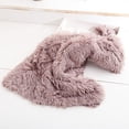 thumbnail image 4 of CSCHome Dog Bed Washable Soft Plush and Fluffy Ultra Cozy Pet Mat for Small Medium Dog Kitten Bed Mat(Pink), 4 of 5