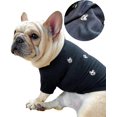 thumbnail image 1 of Bulldog francés bordado algodón perro camisas mascota cachorro camiseta ropa ropa abrigos Tops Namotu CZCW-ZC412-6, 1 of 7
