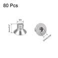 thumbnail image 2 of Unique Bargains M3x5mm Vis de Machine à Tête Plate Hexagonale Intérieure 304 Acier Inoxydable Boulons 80 Pcs, 2 of 3