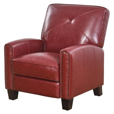 Abbyson Damien Pushback Leather Recliner
