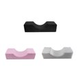 thumbnail image 2 of QualitChoice U-shaped Neck Support Breathable Comfortable Pillow Eyelash Extension Cushion Soft Eyelashes Professional Beauty Gray, 2 of 6