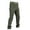 Olive Green, variant on WREESH Men's Cargo Pants Handsome Solid Color Multi Pocket Work Pants Black
