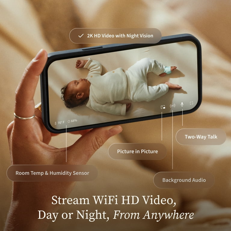 Owlet Dream Sight (Gen 3) Smart Baby Monitor – 2K HD Wi-Fi Video Owlet Dream Sight (Gen 3) Smart Baby Monitor – 2K HD Wi-Fi Video