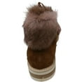 thumbnail image 3 of Agl Women's Furry Ankle Boot Cognac / Powder Ankle-High Leather - 9.5M, 3 of 3