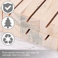 thumbnail image 3 of Set of 10 Wooden Card Display Stands, Multi-Functional Table Poster and Name Tag Holders, 3 of 5