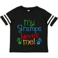 thumbnail image 3 of Inktastic My Gramps Loves Me Boys or Girls Toddler T-Shirt, 3 of 5