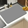 thumbnail image 3 of 2024 New Diatomite Drying Mat | Super Absorbent & Quick-Dry Kitchen Counter Mat | No Water Marks | Multipurpose Dish Drying Pad | 50X60Cm Floral Design | Easy to Clean & Store, 3 of 4