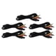 thumbnail image 2 of Clip de cable de electrodo, Alambre de electrodo Tens MasAJE NEGRO SIMULADO 5 Piezas de Ancho aplicabilidad para mácina tens para mácina terapéutica digital, 2 of 7