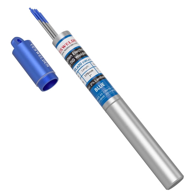 Electrodo de Soldadura TIG YESWELDER WL20 2% Lanthanado 1 mm x 18 cm