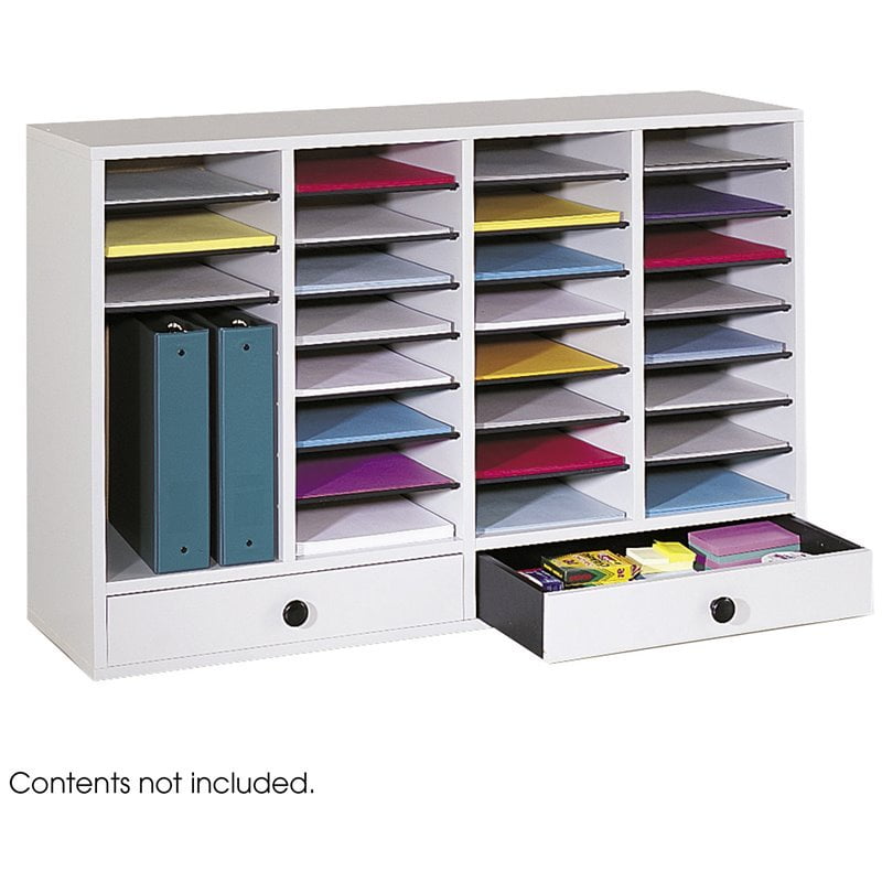 Pemberly Row Office, Classroom 32 Compartment Literature Mailbox