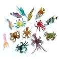 thumbnail image 5 of Doitem Paquete De 50 Mini Figuras De Animales Marinos De Vinilo De Plástico Surtido Juego De Juguetes Figura De Vida Realista Bajo El Mar Regalo De Baño Para Niños Educativo Fiesta Infantil Pastel Cup, 5 of 5