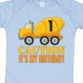 thumbnail image 4 of Inktastic 1st Birthday Construction Truck Cement Mixer Boys or Girls Baby Bodysuit, 4 of 5