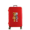thumbnail image 1 of Luggage Cover Suitcase Protector Robot Bear Pattern Thicken Elasticity Dust Cover Anti-Scratch Protective Set 18-32 Inch Trolley red S, 1 of 6