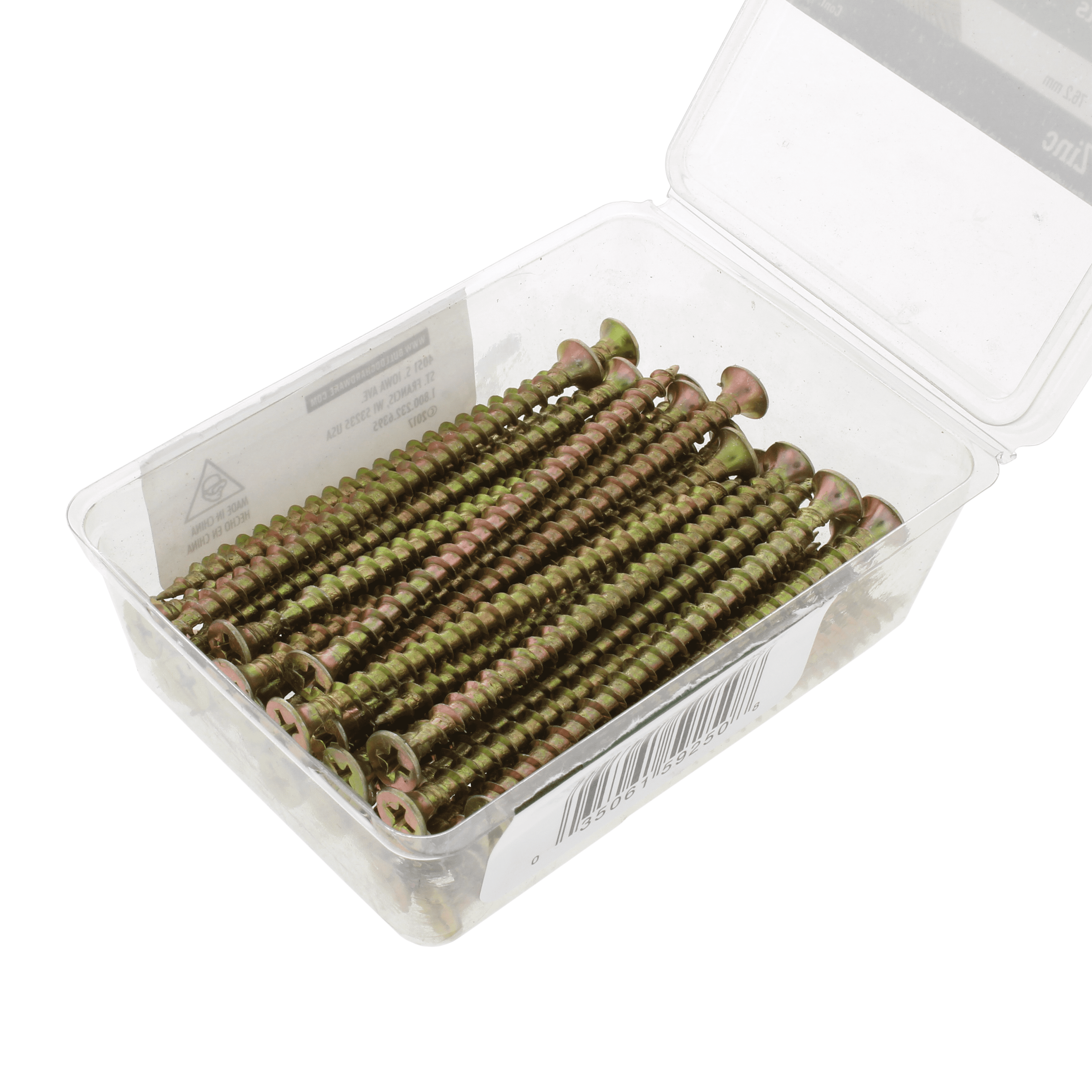 Bulldog Hardware #8 x 3 in. Phillips Flat Head Construction Screw (50 Pack)