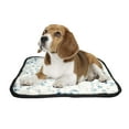 thumbnail image 2 of PKQWTM marble pattern Pet Dog Cat Bed Pee Pads Mat Cushion Potty Dogs Blankets Crate Bed Kennel 20x24 inch, 2 of 3