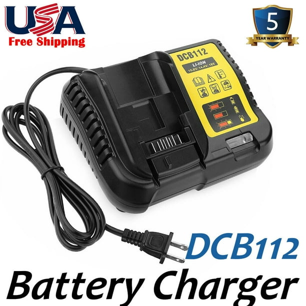 DCB112 12V 20V MAX Lithium Ion Replacement Battery Charger for Dewalt