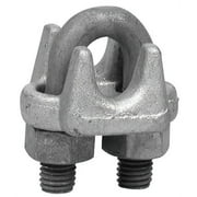 Apex Tool Group 1000-G Series Wire Rope Clips, 1/2", Galv Zinc, EA (193-6990834)