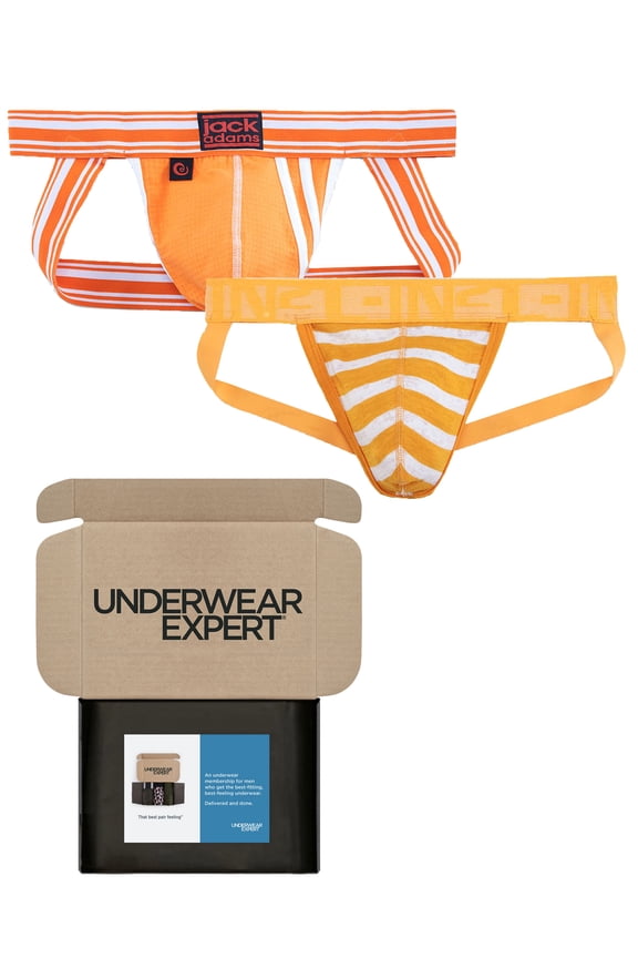 Men's Jockstraps Curated Mystery Box, 2 Pairs