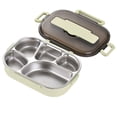 thumbnail image 2 of SUGARMOM Lunch Box for Adults Lunch Container with Compartments Stainless Lunch Box Food Warmer Reusable Box Lunch Warmer for Heating Food Lunch Box for Work for Men Women Discount, 2 of 8