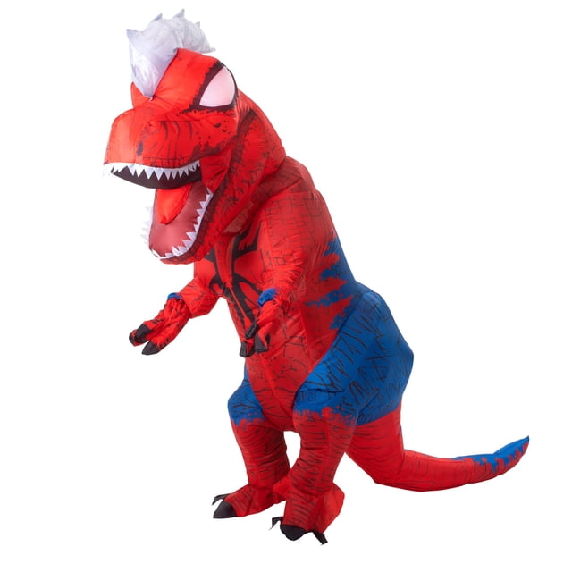 Mono inflable para disfraz MARVEL Spider-Rex con guantes