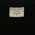 thumbnail image 3 of Gold Coast Men's Crew Neck Cotton T-Shirts, 3-Pack in White/Black/Navy, Medium, 3 of 4