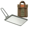 thumbnail image 1 of Labymos Portable Frying Pan with Storage Bag for Hiking Camping Backpacking Fishing, 1 of 7