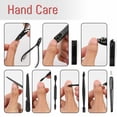 thumbnail image 5 of Cterwk 18pcs Manicure Pedicure Set Finger Toe Nail Clipper Scissors Grooming Kit, 5 of 5