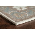 thumbnail image 5 of Rugs America Jasmine NDY01 Ivory Light Blue Oriental Traditional Ivory Area Rug, 2'3"x8', 5 of 6
