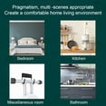 thumbnail image 4 of Advancent Colgadores para tablas de planchar Ganchos fáciles de instalar para un almacenamiento conveniente Fácil de instalar Amplia Almacenamiento y organización del hogar leche blanca, 4 of 6