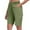 Green, variant on HAiming Women's Hiking Shorts Athletic Outdoor Baggy Cargo Shorts Summer Casual Loose Knee Length Pants with Pockets