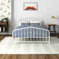 thumbnail image 4 of Novogratz Bushwick Metal Bed, Queen, Off White, 4 of 24