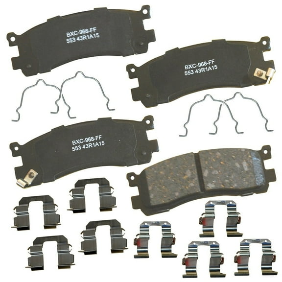 Bendix Brakes Disc Brake Pad Set Fits select: 1995-2002 MAZDA MILLENIA, 1993-1998 MAZDA MPV