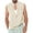 ZBeige3, variant on JIANJIA Mens Casual Button Down Shirts Spring Summer Solid Color Stank Sleeveless Tops Streetwear,Blue,XL