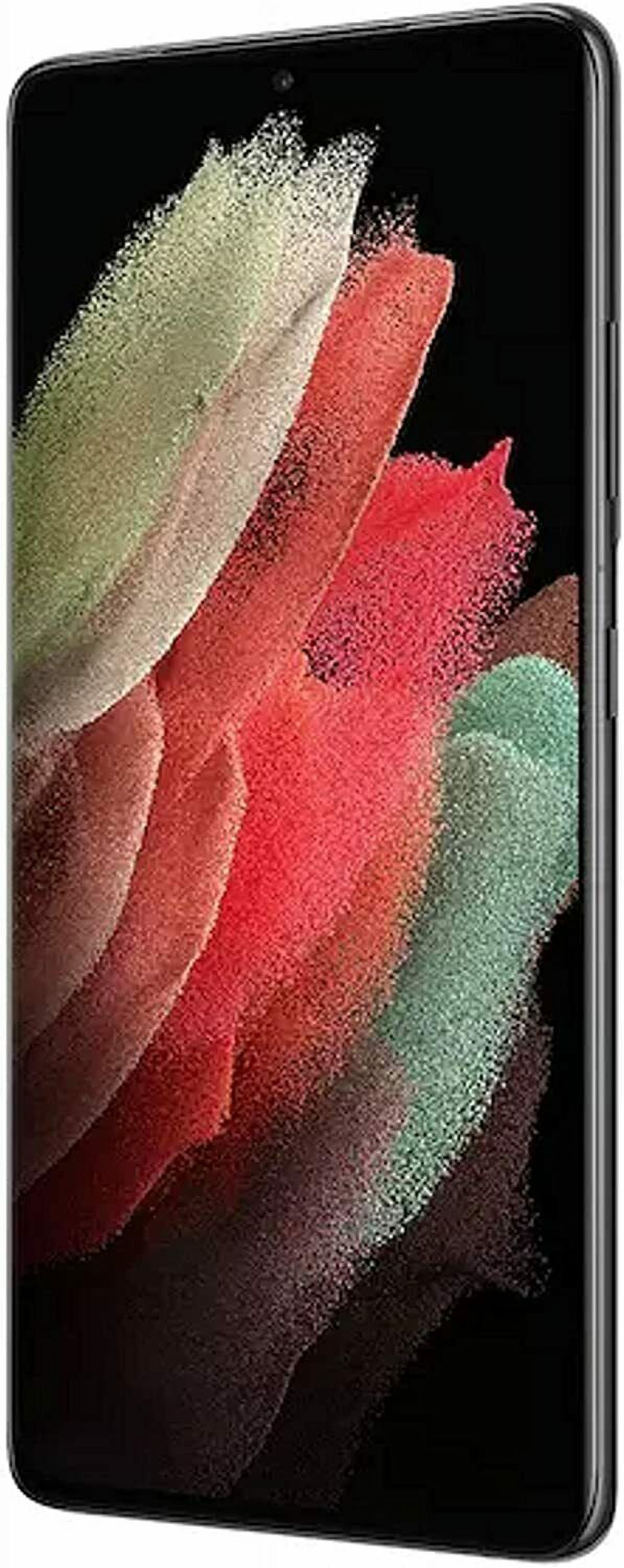 Restored Samsung Galaxy S21 Ultra Phantom Black 512GB Factory Unlocked SM-G998U1 (Refurbished)