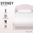 thumbnail image 3 of Dream On Me Sydney Toddler Bed in Blush Pink, Greenguard Gold Certified 53x29x28 Inch, 3 of 6