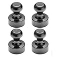 thumbnail image 2 of 20pcs Black Refrigerator Magnets,Strong Magnets for Whiteboard, Fridge Magnets Magnetic Push Pins,Magnets for Office, 2 of 5