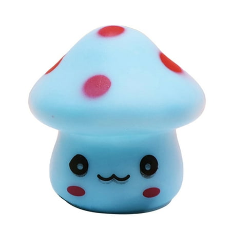 

Zchome Night Light Fantastic Cute Vinyl Mushroom LED Light for Desk Decor