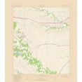 thumbnail image 2 of USGS 26x29 Black Ornate Wood Framed with Double Matting Museum Art Print Titled - Aledo Texas Quad - USGS 1981, 2 of 4