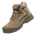 thumbnail image 1 of Botas de seguridad industriales portátiles para hombre, botas de trabajo antiaplastamiento y antipinchazos, zapatos con hebilla invisible, invierno 2023, nuevas, 1 of 2