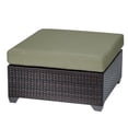 thumbnail image 1 of TKC Belle Patio Wicker Ottoman in Cilantro, 1 of 2