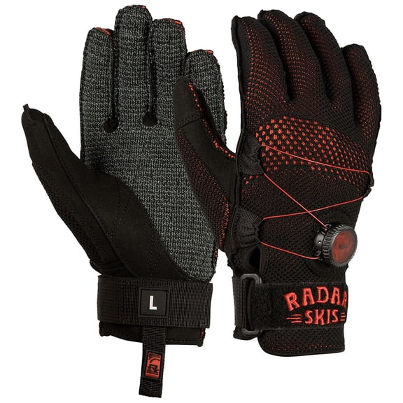 Radar AirKnit-K BOA Inside-Out Water Ski Gloves