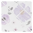 thumbnail image 1 of Sweet Jojo Designs Tablón De Anuncios Fotográfico De Notas De Memoria De Tela, Color Lavanda, Morado, Rosa, Gris Y Blanco, Para Colección Floral De Acuarela, Flor De Rosa, 1 of 5