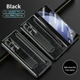 thumbnail image 2 of Dteck for Samsung Galaxy Z Fold 7 Case with Pen Stylus, Hinge Protection Ultra Thin Built-in Screen Protector Kickstand Lens Protection Slim Case Cover for Galaxy Z Fold 7,Black, 2 of 8