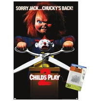 Child's Play 2 - One Sheet Wall Poster with Push Pins, 14.725" x 22.375"