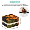 thumbnail image 5 of Thanksgiving Travel Portable Square Jewelry Organizer Box - Earring Holder, Ring, Necklace, Bracelet Storage - Suitable for Girls and Women - Jewelry Stand, Jewelry Boxes, 5 of 6