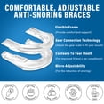 thumbnail image 2 of Adjustable Anti Snoring Mouthpiece with Gear Connection Technology, Custom Fit Snoring Solution for Men and Women, Sleep Aid Mouth Guard, 2 of 7