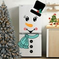 thumbnail image 5 of geerera Snowman Christmas Fridge Magnets, Holiday Themed Decorative Stickers and Wall Decals, Christmas Decorations for Fridge, Metal Door, Garage, Office Cabinets, 5 of 9