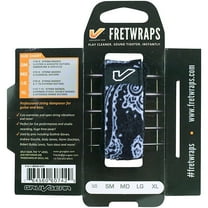 Gruv Gear Bandana FretWraps - Black Black Small