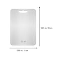 thumbnail image 2 of Weiweiguan 1Pc Stainless Steel Double-side Chopping Board Practical Dough Kneading Pad, 2 of 6